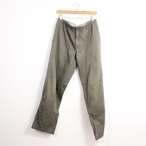 *Denver Hayes Olive Straight Leg Chino
